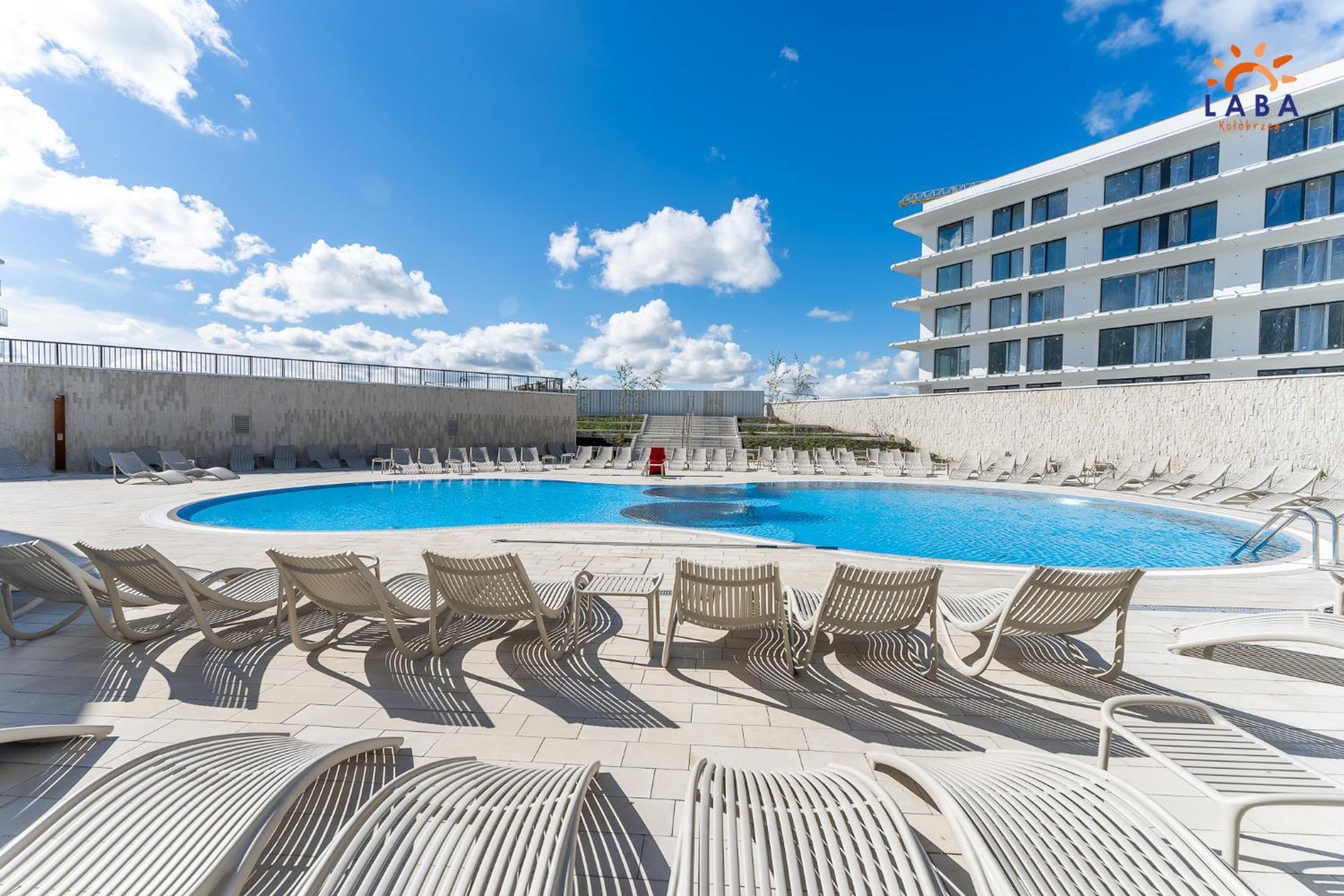 Laba Kolobrzeg Apartamenty Polanki Aqua Parking, Basen W Cenie Bagian luar foto